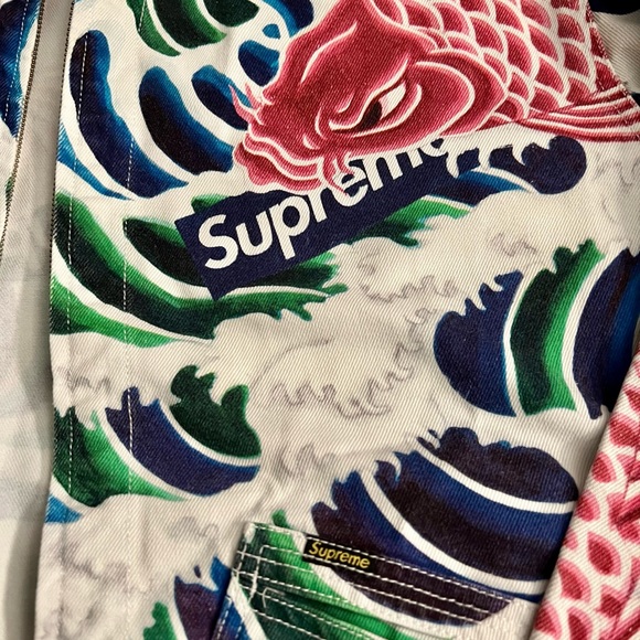 Supreme waves work jacket XL Jackets & Coats